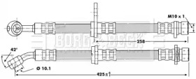 Шлангопровод BORG & BECK BBH6744