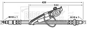 Шлангопровод BORG & BECK BBH6754