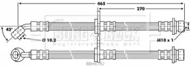 Шлангопровод BORG & BECK BBH6782