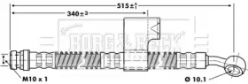 Шлангопровод BORG & BECK BBH6798