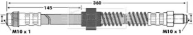 Шлангопровод BORG & BECK BBH6840