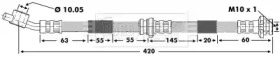 Шлангопровод BORG & BECK BBH6879