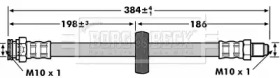 Шлангопровод BORG & BECK BBH6911