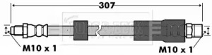 Шлангопровод BORG & BECK BBH6928