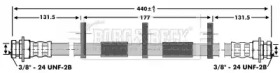 Шлангопровод BORG & BECK BBH6932