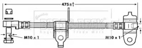 Шлангопровод BORG & BECK BBH6996