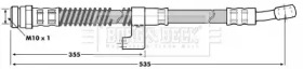 Тормозной шланг BORG & BECK BBH7010