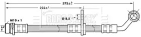 Шлангопровод BORG & BECK BBH7020