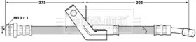 Шлангопровод BORG & BECK BBH7045