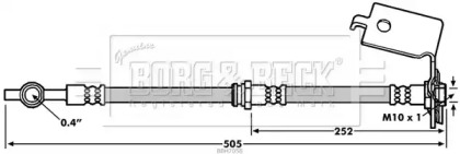 Шлангопровод BORG & BECK BBH7058