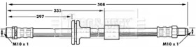 Шлангопровод BORG & BECK BBH7086