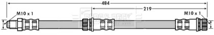 Шлангопровод BORG & BECK BBH7114