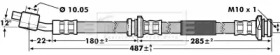 Шлангопровод BORG & BECK BBH7139