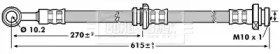 Шлангопровод BORG & BECK BBH7146