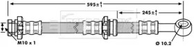 Шлангопровод BORG & BECK BBH7151