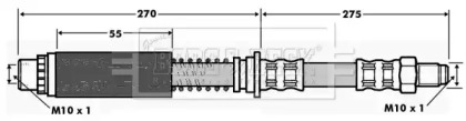 Шлангопровод BORG & BECK BBH7183