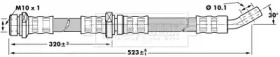 Шлангопровод BORG & BECK BBH7200