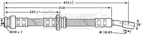 Шлангопровод BORG & BECK BBH7206