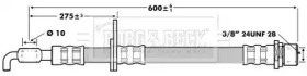 Шлангопровод BORG & BECK BBH7213