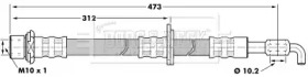 Шлангопровод BORG & BECK BBH7221