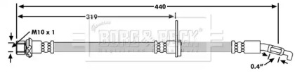 Шлангопровод BORG & BECK BBH7230