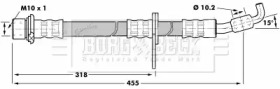 Шлангопровод BORG & BECK BBH7239