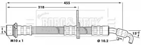 Шлангопровод BORG & BECK BBH7240