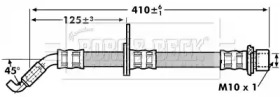 Шлангопровод BORG & BECK BBH7258