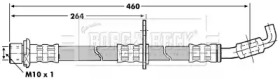 Шлангопровод BORG & BECK BBH7264