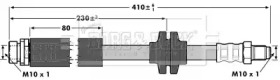 Шлангопровод BORG & BECK BBH7293