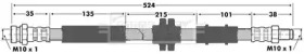 Шлангопровод BORG & BECK BBH7374