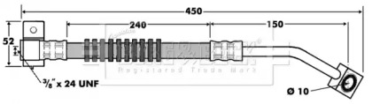 Шлангопровод BORG & BECK BBH7411