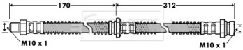 Шлангопровод BORG & BECK BBH7420