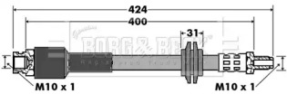 Шлангопровод BORG & BECK BBH7426