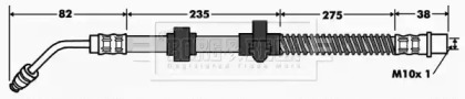 Шлангопровод BORG & BECK BBH7518