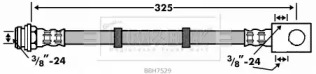 Шлангопровод BORG & BECK BBH7529