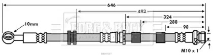 Шлангопровод BORG & BECK BBH7557