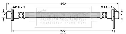 Шлангопровод BORG & BECK BBH7561