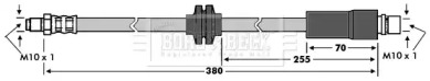 Шлангопровод BORG & BECK BBH7567