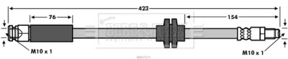 Шлангопровод BORG & BECK BBH7571