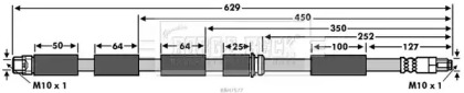 Шлангопровод BORG & BECK BBH7577