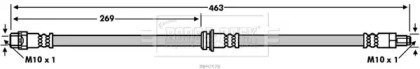 Шлангопровод BORG & BECK BBH7578