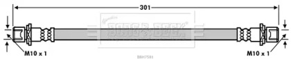 Шлангопровод BORG & BECK BBH7581