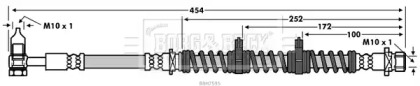 Шлангопровод BORG & BECK BBH7595