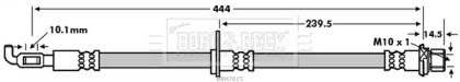 Шлангопровод BORG & BECK BBH7615