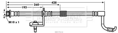 Шлангопровод BORG & BECK BBH7616