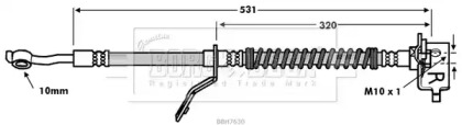 Шлангопровод BORG & BECK BBH7630