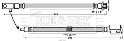 Шлангопровод BORG & BECK BBH7648