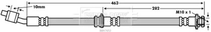 Шлангопровод BORG & BECK BBH7652