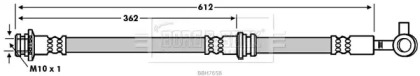 Шлангопровод BORG & BECK BBH7658